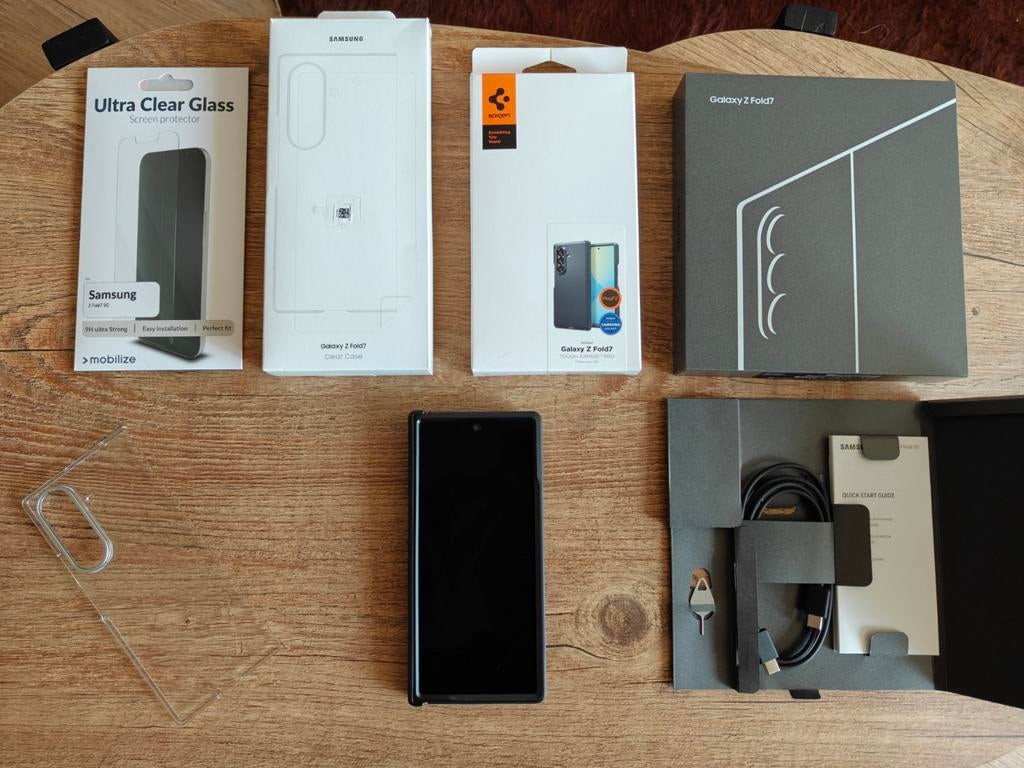 Samsung Galaxy Z Fold 7 512GB Zilver - Zo goed als nieuw, Ophalen, Touchscreen, 512 GB, Zo goed als nieuw