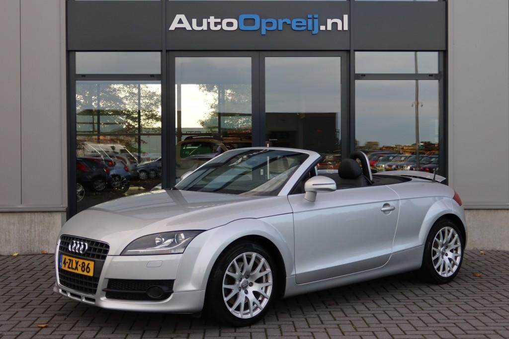 Audi TT Roadster 2.0 TFSI 200pk Pro Line Airco, Cruise, Lede, Auto's, Audi, TT, Gebruikt, 4 cilinders, 4 stoelen