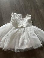 Prachtige Witte Babyjurk met Kant en Tule, Kinderen en Baby's, Babykleding | Overige, Ophalen, Zo goed als nieuw, Meisje