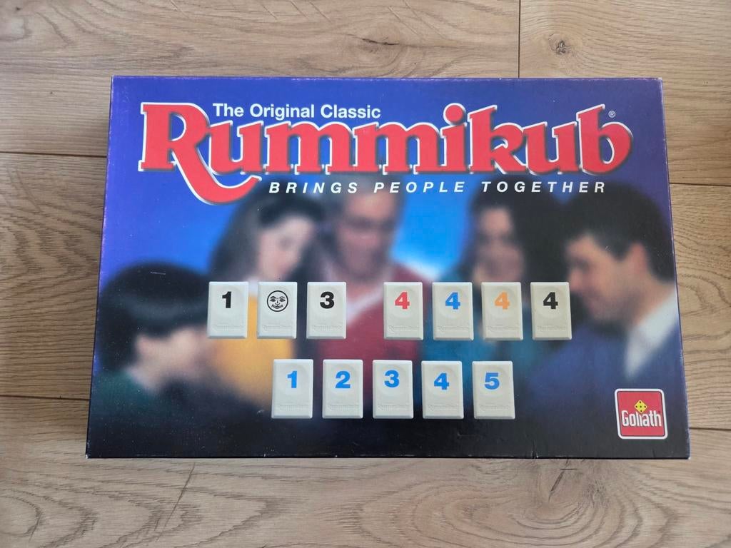 Rummikub groot, Ophalen of Verzenden, Zo goed als nieuw