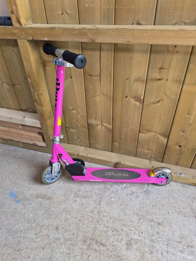 JD Bug step roze, Fietsen en Brommers, Steps, Ophalen, Gebruikt, Gewone step