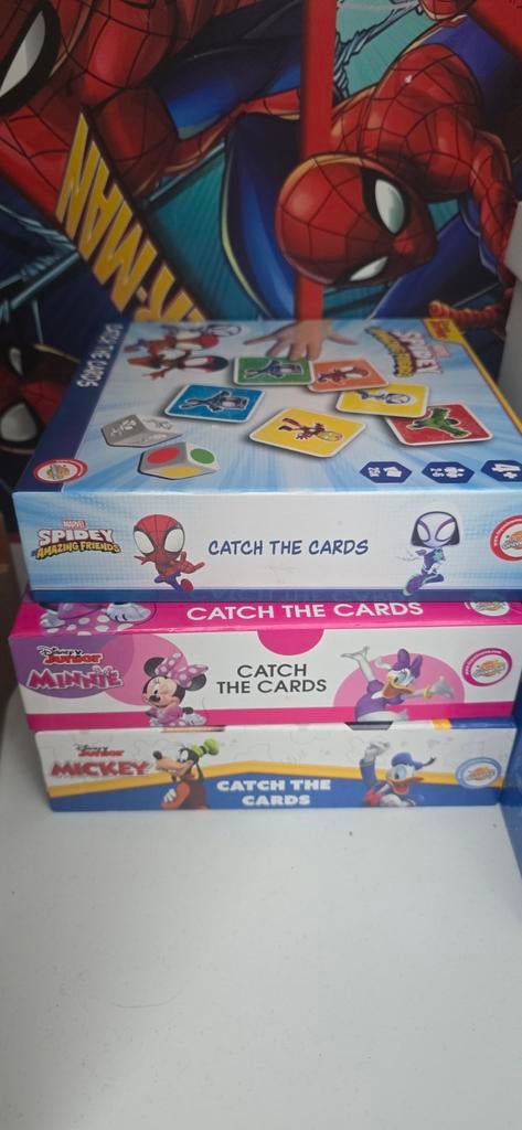 Voetbaltafel en Catch the Cards Spellen (3 stuks), Ophalen of Verzenden, Gebruikt