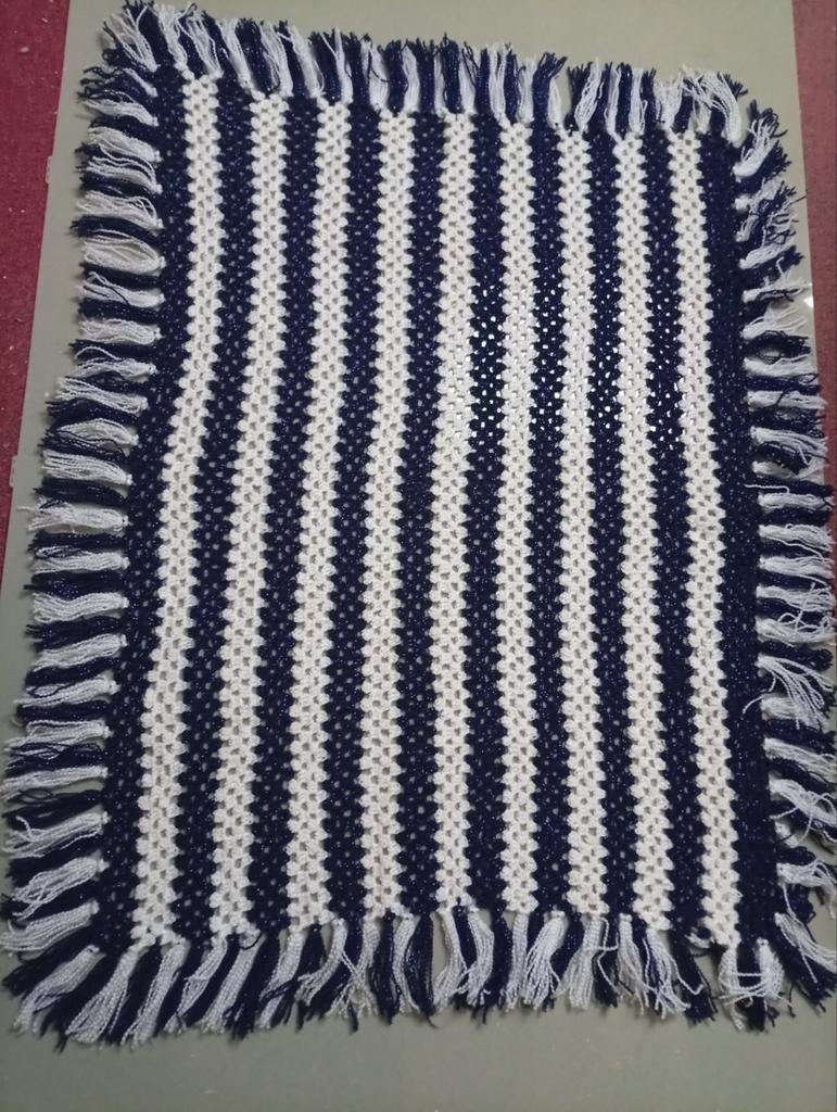 Gebreid kleed/sjaal, Ophalen of Verzenden, Wit