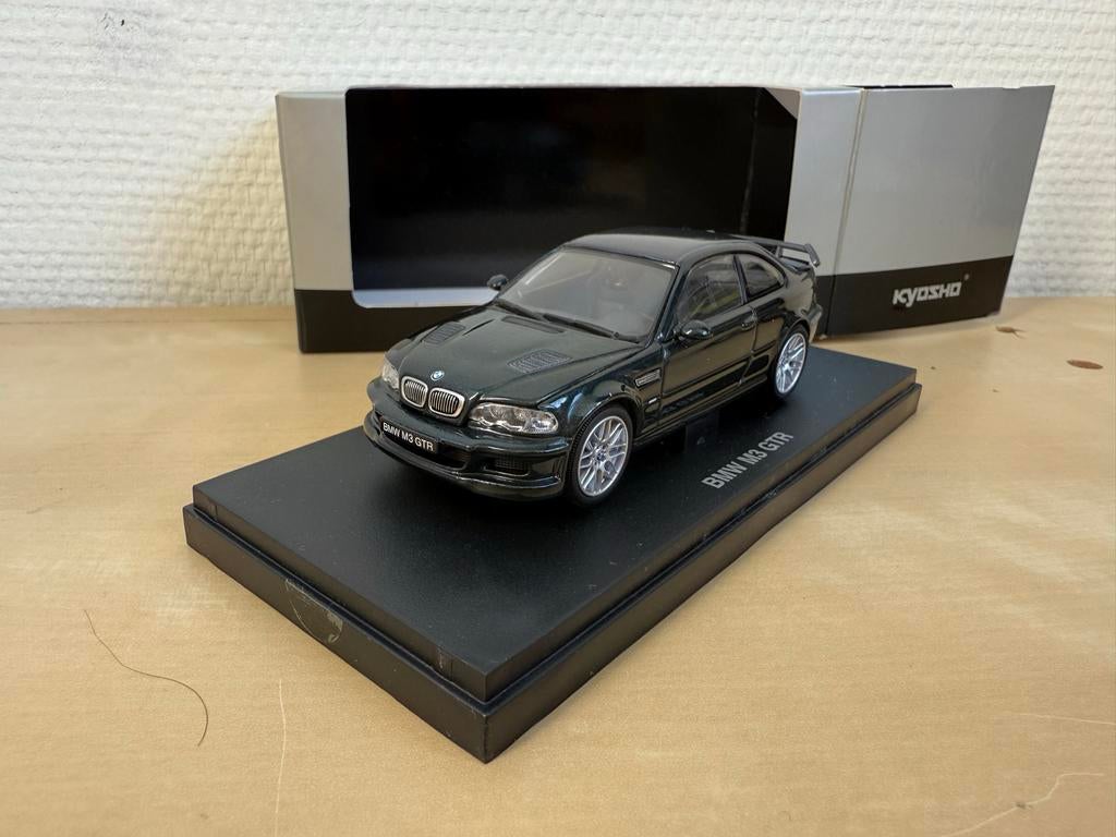 1:43 BMW M3 GTR - kyosho, Ophalen of Verzenden, Gebruikt, Auto, Kyosho