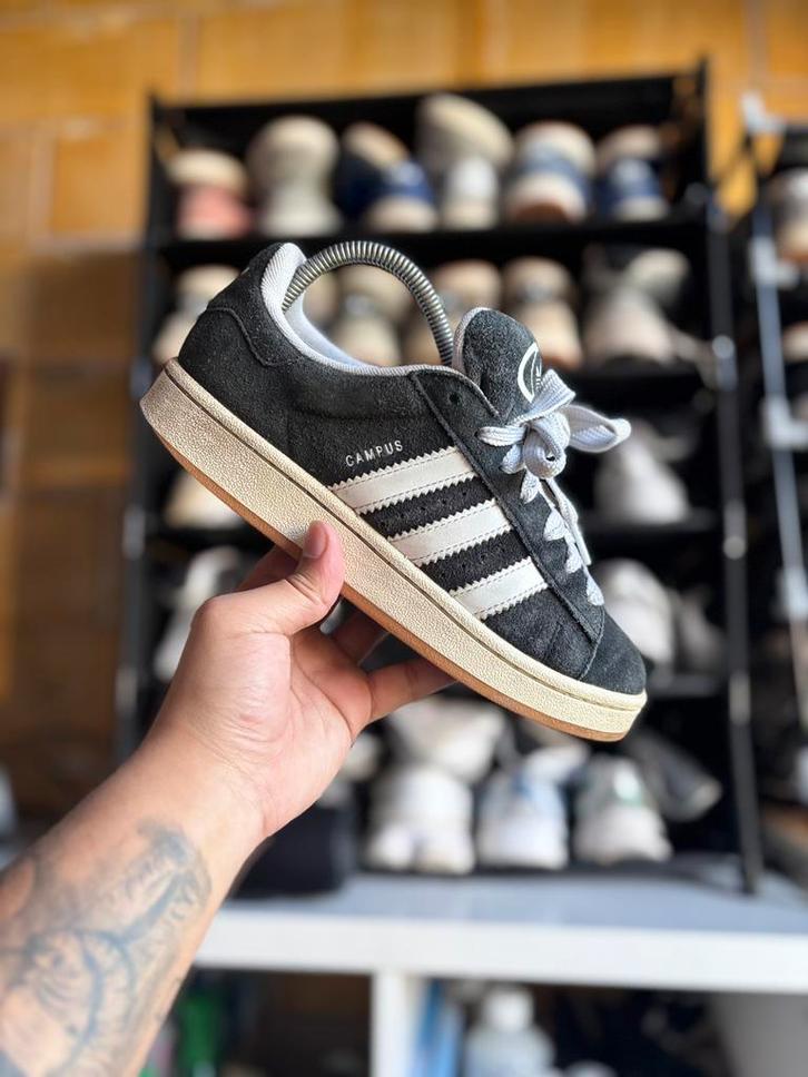 Adidas Campus 00S Core Black 38 2/3, Kleding | Dames, Schoenen, Zo goed als nieuw, Sneakers of Gympen, Zwart, Ophalen of Verzenden