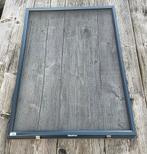 Raam horren gebruikt antraciet aluminium goede staat hor, Doe-het-zelf en Verbouw, Ophalen, Gebruikt, Minder dan 80 cm, Overige typen