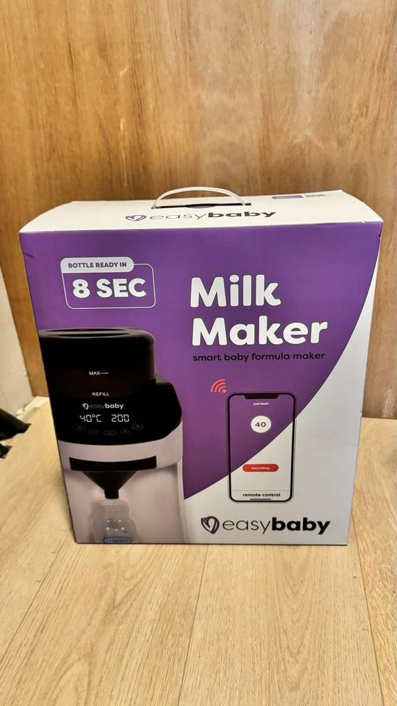 Easybaby Milk Maker: Perfecte Flesvoeding in 8 Seconden, Kinderen en Baby's, Ophalen of Verzenden, Nieuw, Flessen- of potjesverwarmer