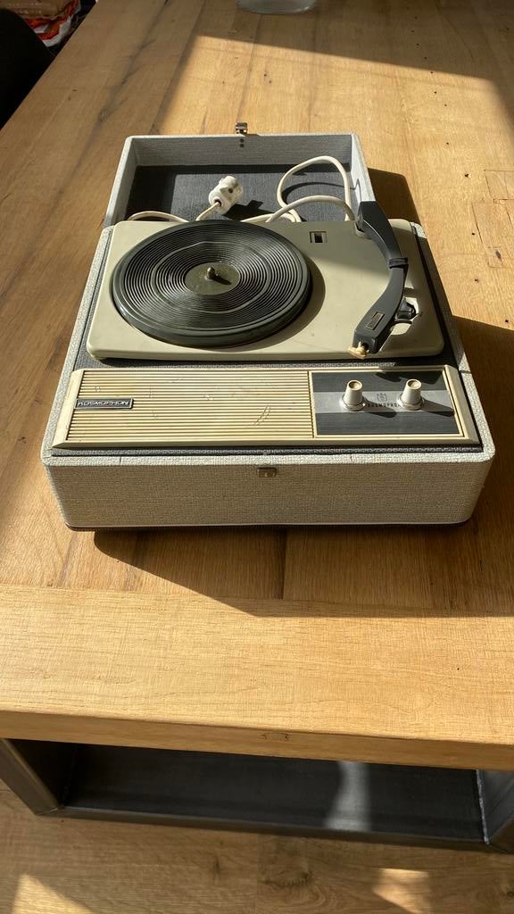 Kosmophon platenspeler jaren 60, Audio, Tv en Foto, Platenspelers, Ophalen of Verzenden, Gebruikt, Overige merken