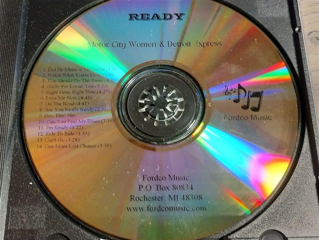 Motor City Women & Detroit Express – Ready [CdR], Ophalen of Verzenden, 1980 tot heden, Zo goed als nieuw, Jazz