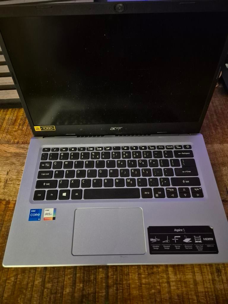 Defecte Acer laptop i5 11th, Computers en Software, Windows Laptops, 2 tot 3 Ghz, 8 GB, Ophalen of Verzenden, Zo goed als nieuw