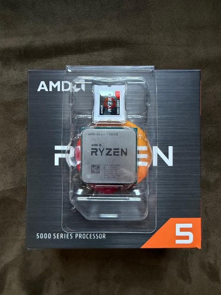 AMD Ryzen 5 5600x, Computers en Software, Processors, 6-core, Zo goed als nieuw, Socket AM4, 3 tot 4 Ghz