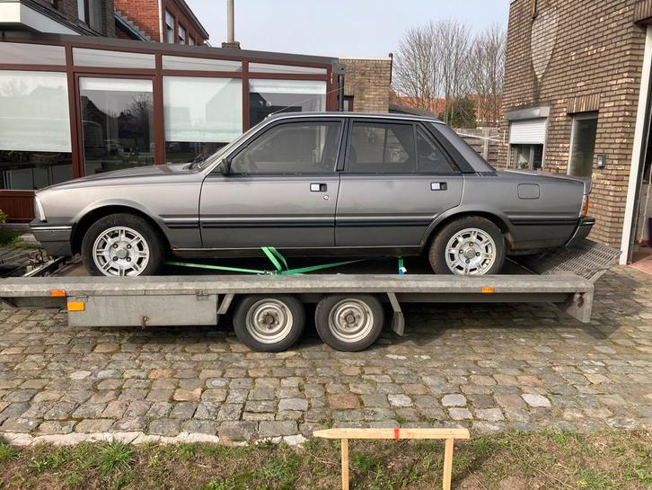 Peugeot 505 Turbo injection 180pk, Auto's, Oldtimers, Particulier, Boordcomputer, Centrale vergrendeling, Cruise Control, Elektrische ramen