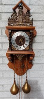 Zaanse wandklok met Slinger en Gewichten, Ophalen of Verzenden