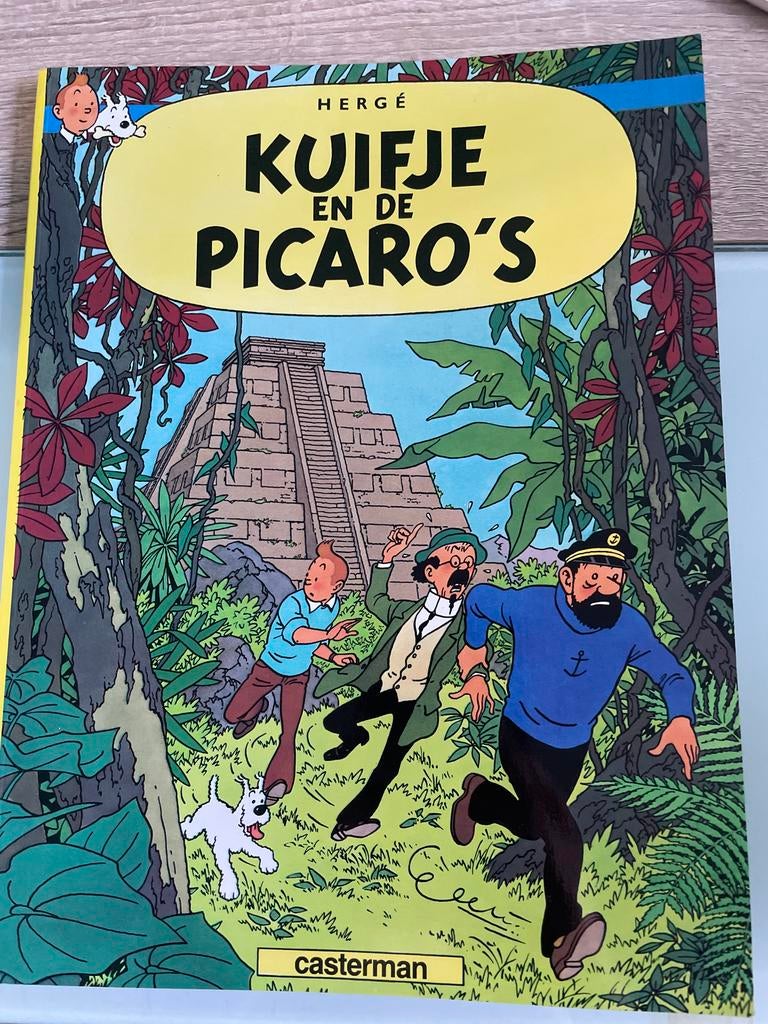 Kuifje en de Picaro's - Stripboek van Hergé, Eén stripboek, Ophalen, Zo goed als nieuw