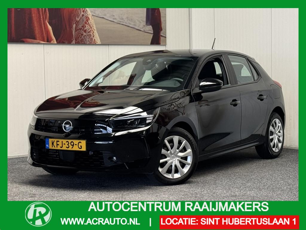 Opel Corsa 1.2 TURBO EDITION 15 STUKS OP VOORRAAD ! NAVIGATI, Auto's, Opel, Voorwielaandrijving, Stof, Gebruikt, Zwart