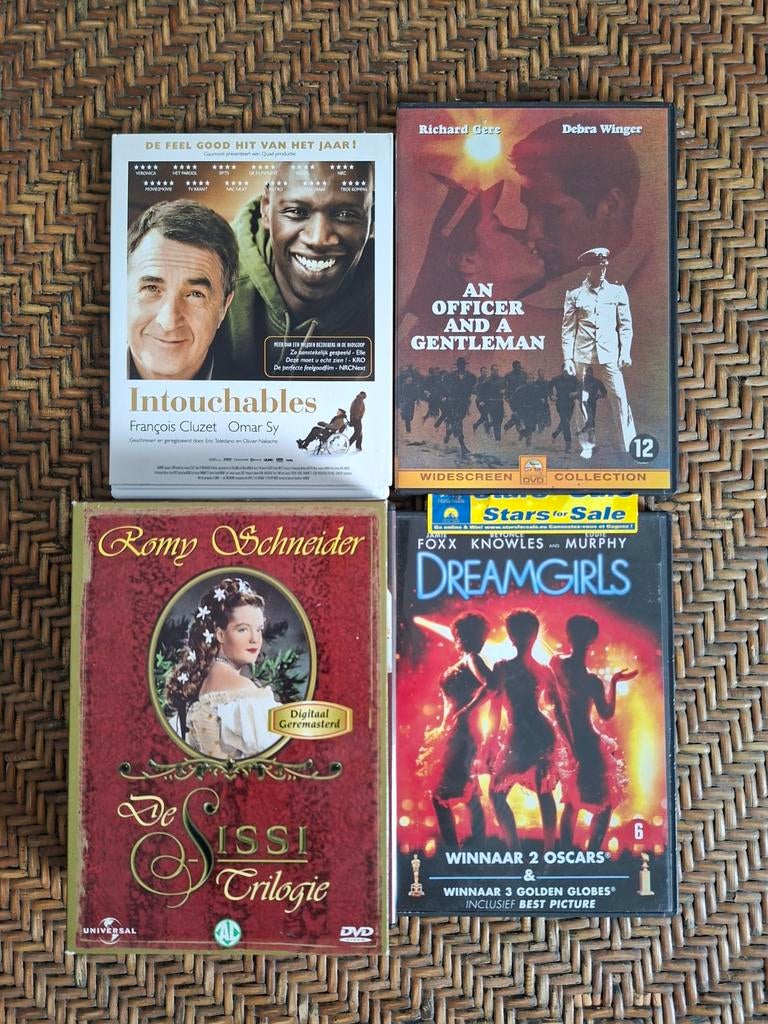 4 DVD' s o.a. De Sissi Trilogie DVD, Alle leeftijden, Ophalen of Verzenden, Zo goed als nieuw, Boxset