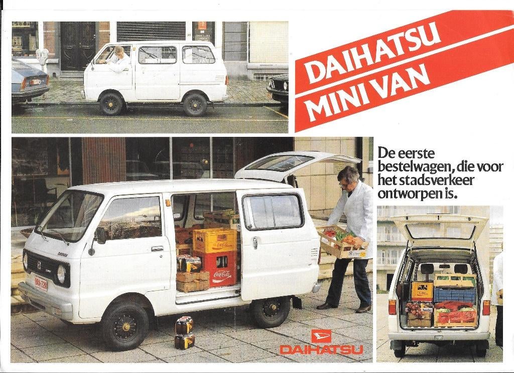 DAIHATSU MINIVAN  1986, Ophalen of Verzenden, Zo goed als nieuw, Overige merken