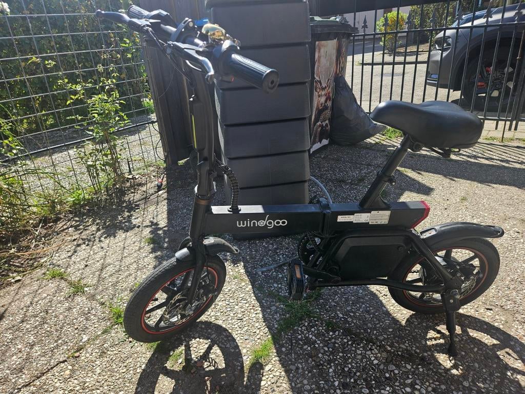 Windgoo B20 Vouwfiets Elektrische Camping gashendel, Minder dan 30 km per accu, Gebruikt, Minder dan 47 cm, Ophalen