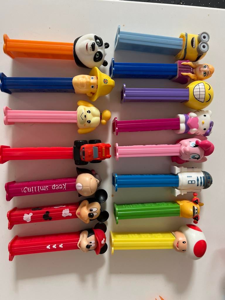 verzameling PEZ dispensers, Ophalen of Verzenden, Gebruikt