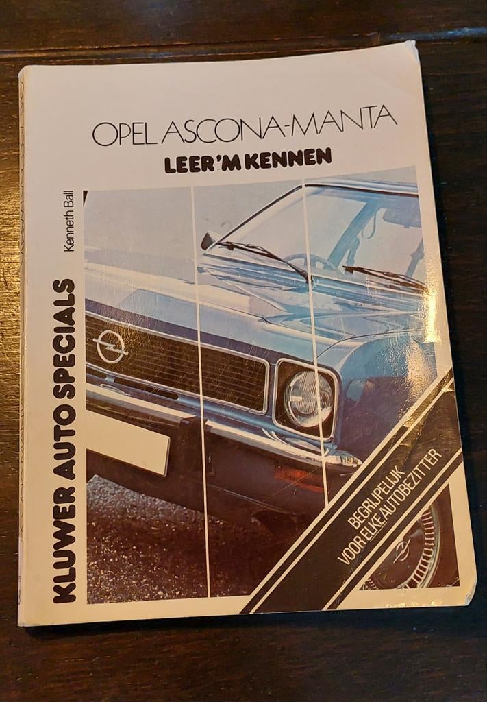 Opel Ascona-Manta Leer'm Kennen - Kluwer Auto Specials, Boeken, Ophalen of Verzenden