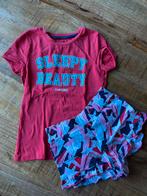 Vingino meisjes zomer pyjama shortama 116-128 rood, Kinderen en Baby's, Kinderkleding | Maat 116, Ophalen of Verzenden, Zo goed als nieuw