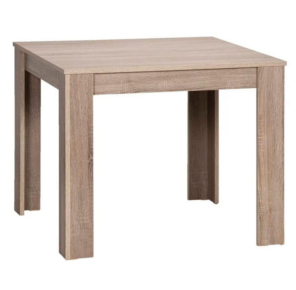 Eettafel Sepp – donker eiken – NIEUW in doos, Huis en Inrichting, Tafels | Eettafels, Ophalen, Vierkant, 50 tot 100 cm, Overige houtsoorten