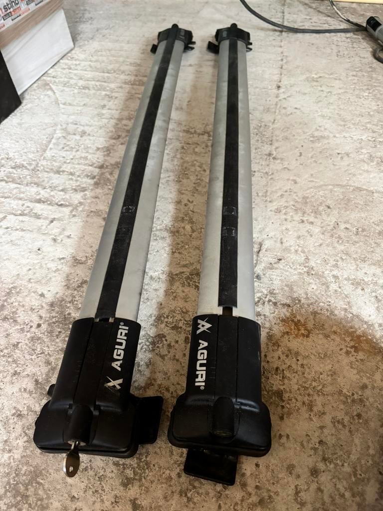 Aguri Prestige 2 Dakdragers Open Dakrails WingBar profiel, Ophalen of Verzenden, Gebruikt