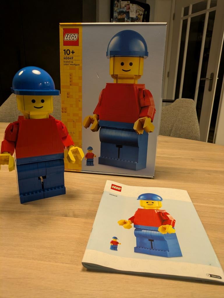 Lego upscaled minifigure 40649, Ophalen of Verzenden, Zo goed als nieuw