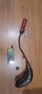 Voca Rookie uitlaat & originele Beta RR 50 crossbanden, Ophalen of Verzenden, Gebruikt, Uitlaat, Voca