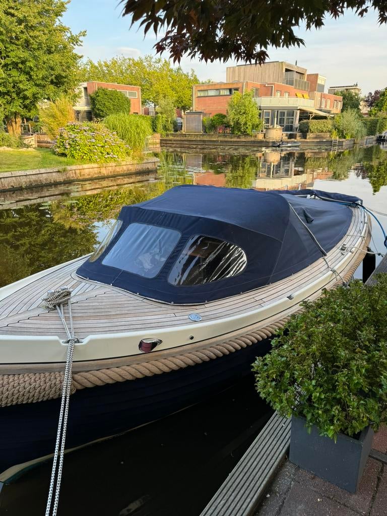Interboat 21 met 33 pk vetus en boegschroef bimini, Ophalen, Gebruikt, Binnenboordmotor, 6 meter of meer