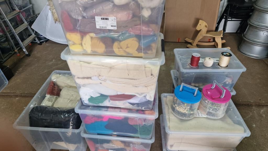 Diverse wol en vilt materialen, Ophalen of Verzenden, Garen of Naald(en)