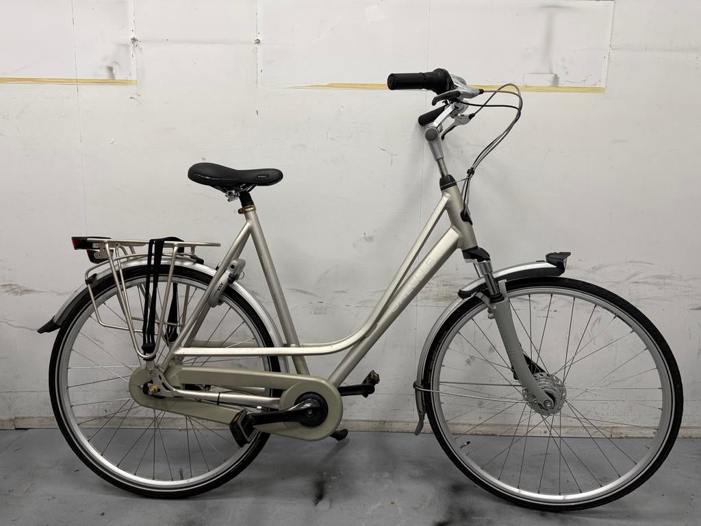 Nette Gazelle Paris damesfiets 28 inch, Ophalen of Verzenden, Zo goed als nieuw, 26 inch of meer, Versnellingen