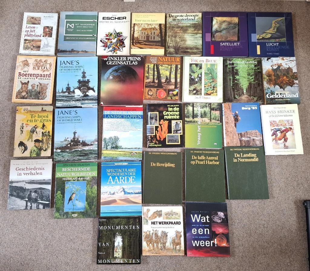 115 boeken (groot en klein), Boeken, Ophalen, Zo goed als nieuw, Verschillende onderwerpen