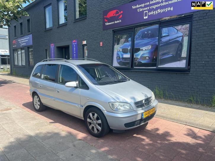 Opel Zafira 1.6-16V Maxx riem vervangen, Auto's, Opel, Bedrijf, Te koop, Zafira, ABS, Airbags, Airconditioning, Boordcomputer
