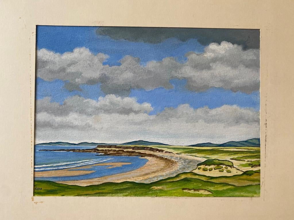 4 Tekeningen van Lippe de Vries, Ophalen of Verzenden, Zo goed als nieuw, Natuur algemeen