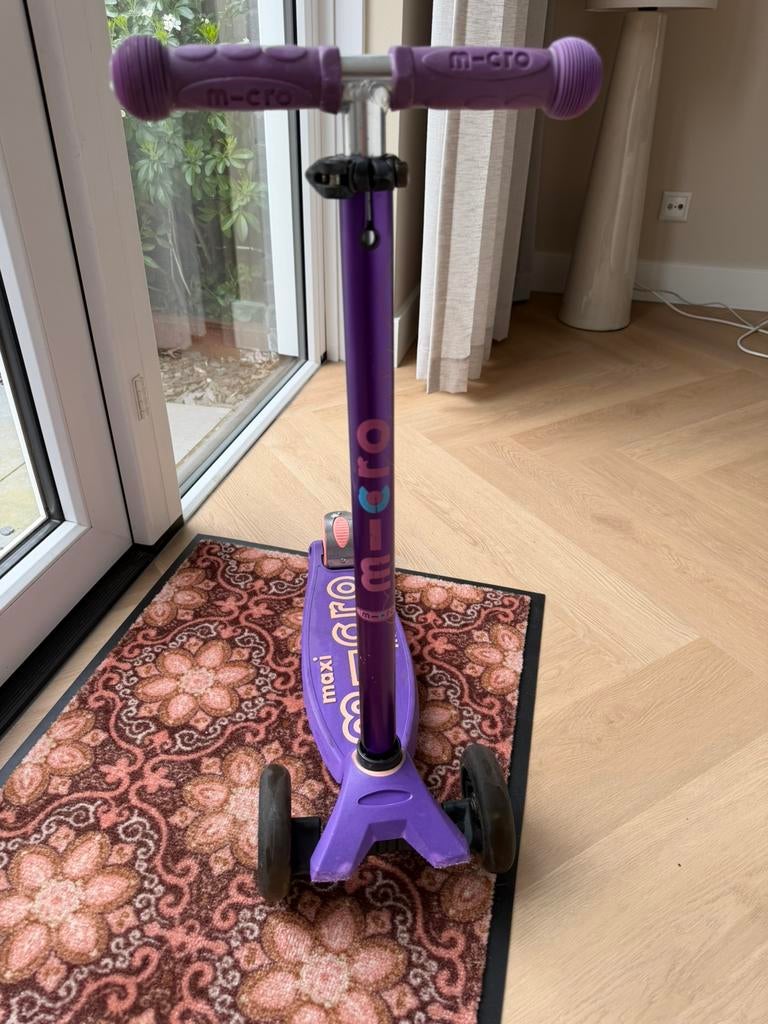 Micro maxi step - paars, Fietsen en Brommers, Steps, Ophalen, Gebruikt, Gewone step