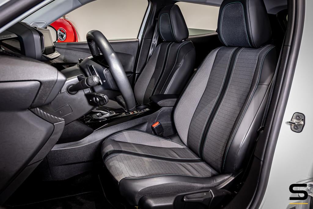 Peugeot 2008 1.2 PureTech Allure Pack|NAP|Trekhaak|Cam|CarPl, Auto's, 1199 cc, Leder en Stof, Wit, Origineel Nederlands