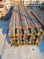 Zeer gave azobe hardhouten  palen balken 18x18x400cm, Tuin en Terras, Palen, Balken en Planken, Ophalen of Verzenden, 250 cm of meer