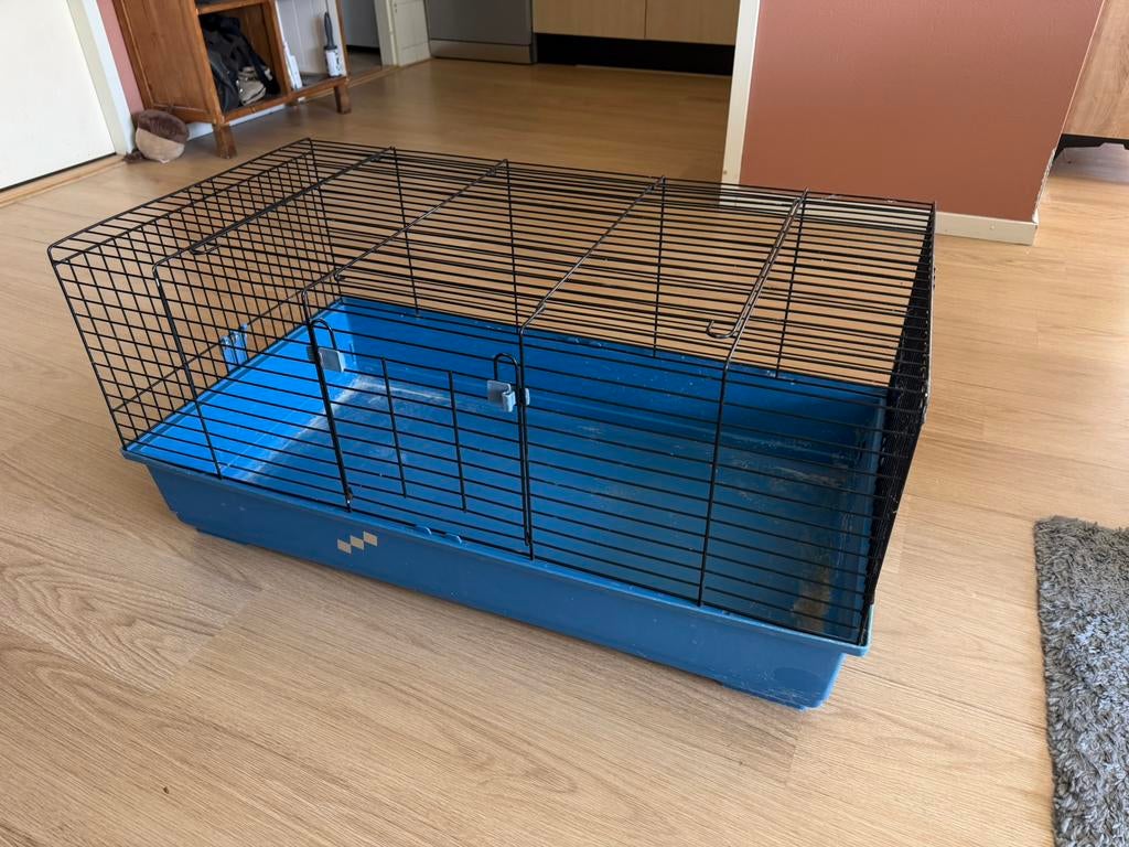 Knaagdierenkooi, Dieren en Toebehoren, Kooi, Gebruikt, Konijn, 75 tot 110 cm