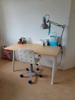Bureau Ikea Galant, in hoogte verstelbaar, Huis en Inrichting, Bureaus, Ophalen, In hoogte verstelbaar, Gebruikt, Bureau