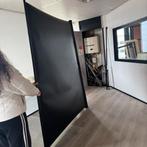 Zwart achtergrondpaneel met statief / fotographie /boomarm, Ophalen, Gebruikt, Achtergrond