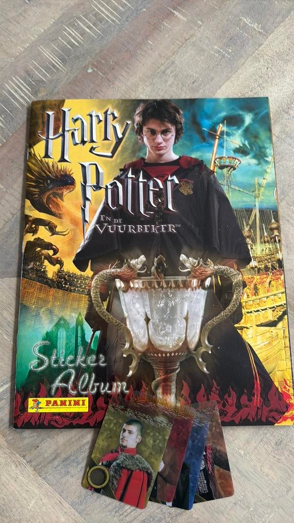 Panini harry pottter en de vuurbeker compleet met bestelform, Ophalen of Verzenden, Zo goed als nieuw, Actiefiguurtje