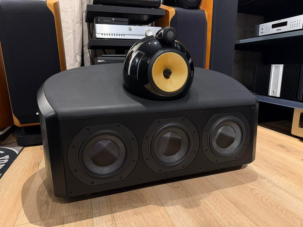 Mooie B&W HTM1D Diamond Centerspeaker - Zeldzaam Topmodel, Audio, Tv en Foto, Luidsprekers, Ophalen of Verzenden, Zo goed als nieuw