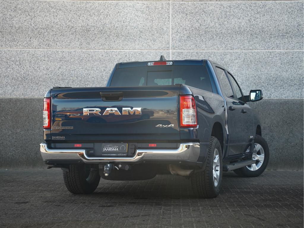 Dodge Ram 1500 Big Horn 3.6L V6 eTorque |Lederen bekleding |, Auto's, Automaat, Metallic lak, Gebruikt, Blauw