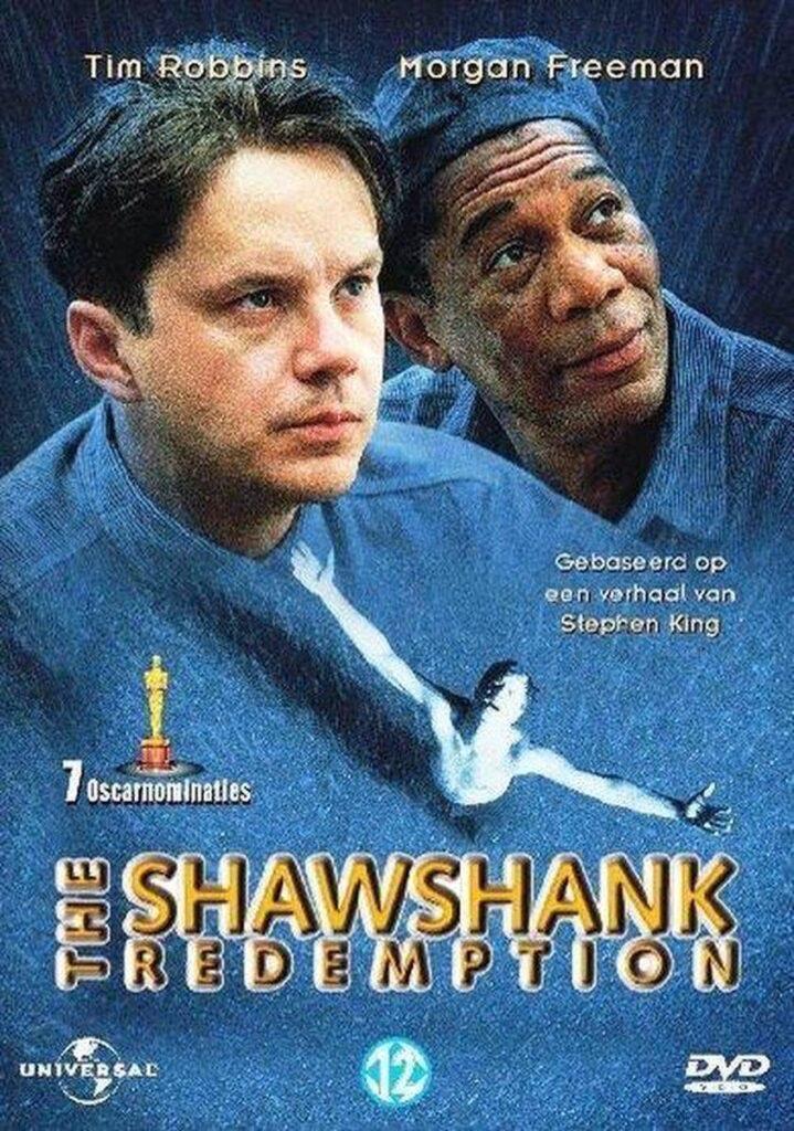 The Shawshank Redemption DVD (2), Vanaf 12 jaar, Ophalen of Verzenden, Zo goed als nieuw, Drama