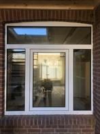 Kunststof RAAM van 171 breed en 175 cm hoog, Doe-het-zelf en Verbouw, Glas en Ramen, Ophalen, Gevelraam of Ruit, Gebruikt, Dubbelglas