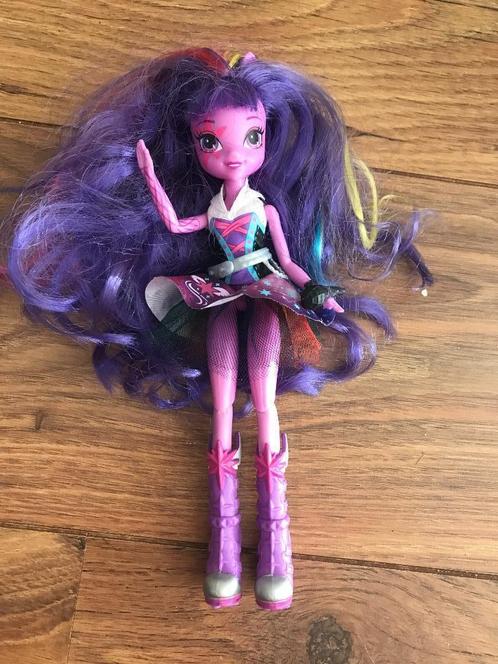 My little pony Rainbow Rocks zingende Twilight Sparkle 23 cm, Kinderen en Baby's, Speelgoed | My Little Pony, Nieuw, Ophalen of Verzenden