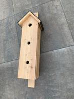 Vogelflat vogelhuis 3 onder 1 kap vogelappartement, Ophalen of Verzenden, Nieuw