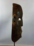 251007 Oude Afrikaans Kumu masker uit Congo met certificaat, Ophalen of Verzenden