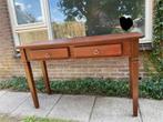 Sidetable hout, Huis en Inrichting, Tafels | Sidetables, Ophalen, Gebruikt, 100 tot 150 cm, 25 tot 50 cm